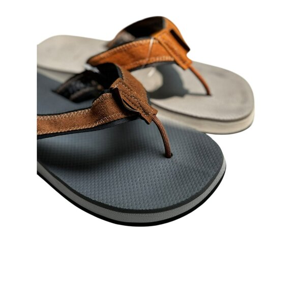 Havaianas Urban Fusion II sandal Men's Flip Flop In Graphite/Grey Size  9/10 - Picture 4 of 6